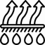 סמל בד נושם מנדף זיעה